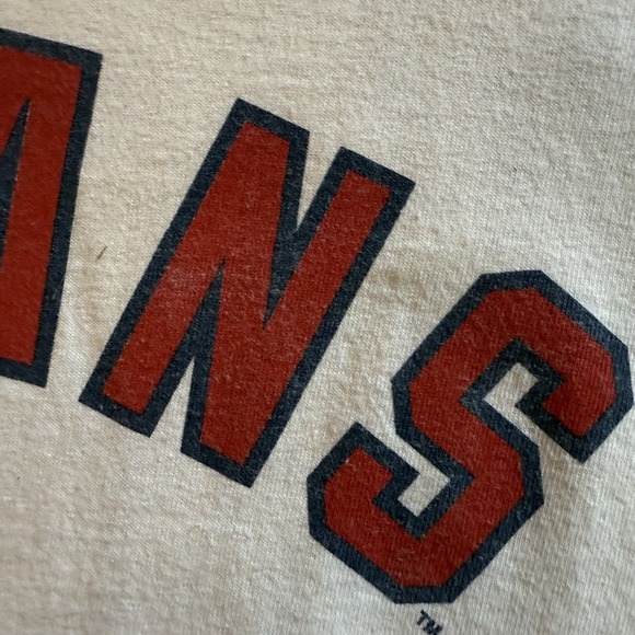 Cleveland Indians Fausto Carmona Roberto Hernandez #55 Majestic 2XL White Tee - Picture 10 of 14